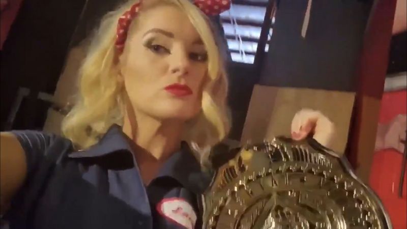 VIDEO Lacey Evans Vole Le Championnat Intercontinental AJ Styles