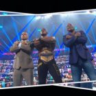 Bobby Lashley sur les affaires blessées honorant Chadwick Boseman à la WWE Payback 