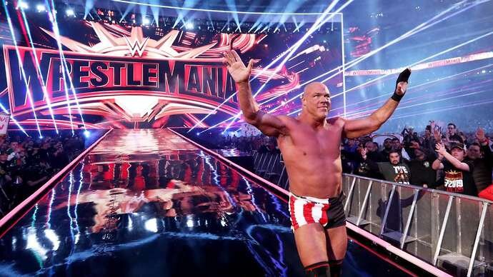 Angle a pris sa retraite de la WWE à WrestleMania 35