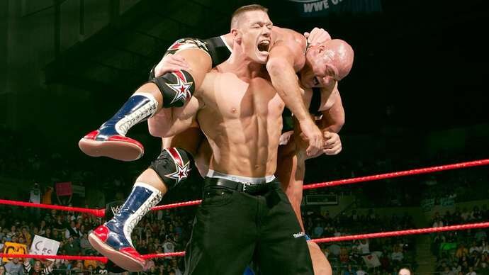 Cena et Angle auraient pu se rencontrer à WrestleMania 35