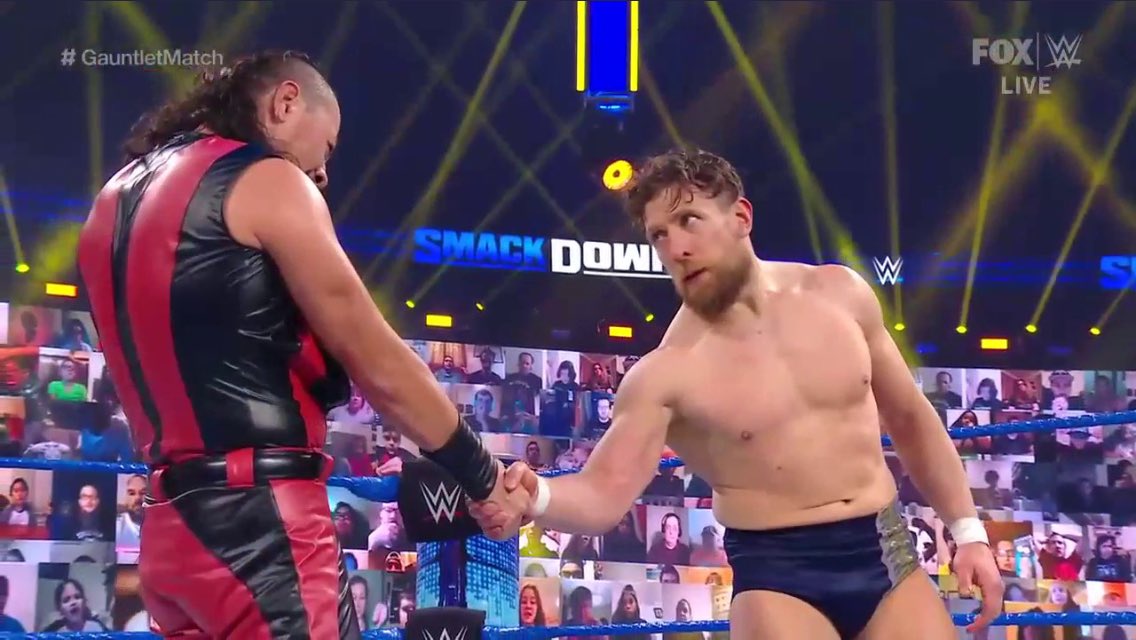 shinsuke nakamura et daniel bryan smackdown 8 janvier 2021