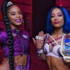 Bianca Belair and Sasha Banks
