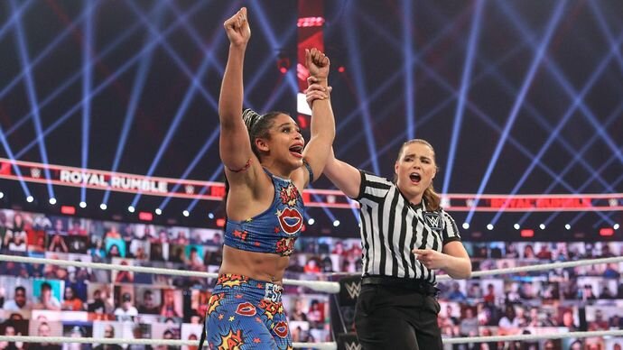 Belair a remporté le Royal Rumble en janvier