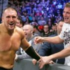 Mojo Rawley and Rob Gronkowski