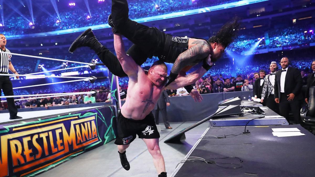 La séquence de WWE Wrestlemania de Brock Lesnar se termine en 2021 2 La séquence de WWE Wrestlemania de Brock Lesnar se termine en 2021 2