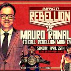 Notes en coulisses sur Mauro Ranallo travaillant au PPV Impact Rebellion 