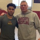 Gable Steveson talks about his relationship with Brock Lesnar.