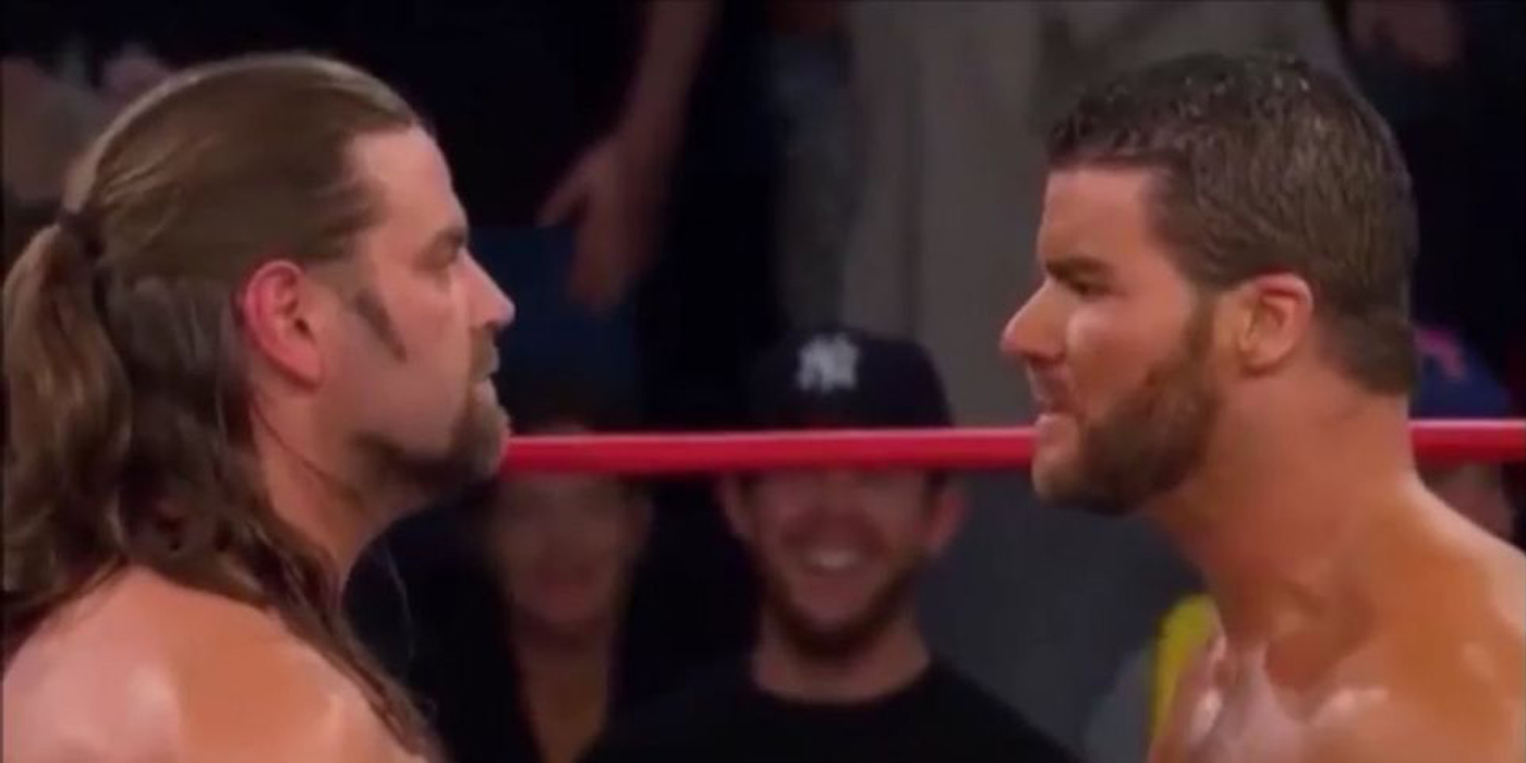 James Storm affronte Bobby Roode.