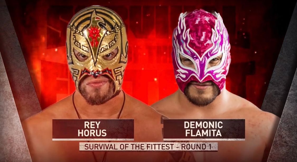 Graphique de match pour Rey Horus contre Demonic Flamita