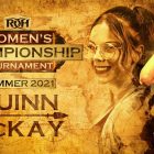 Quinn McKay prend la dernière place dans le ROH Women's Title Tournament après le vote des fans 