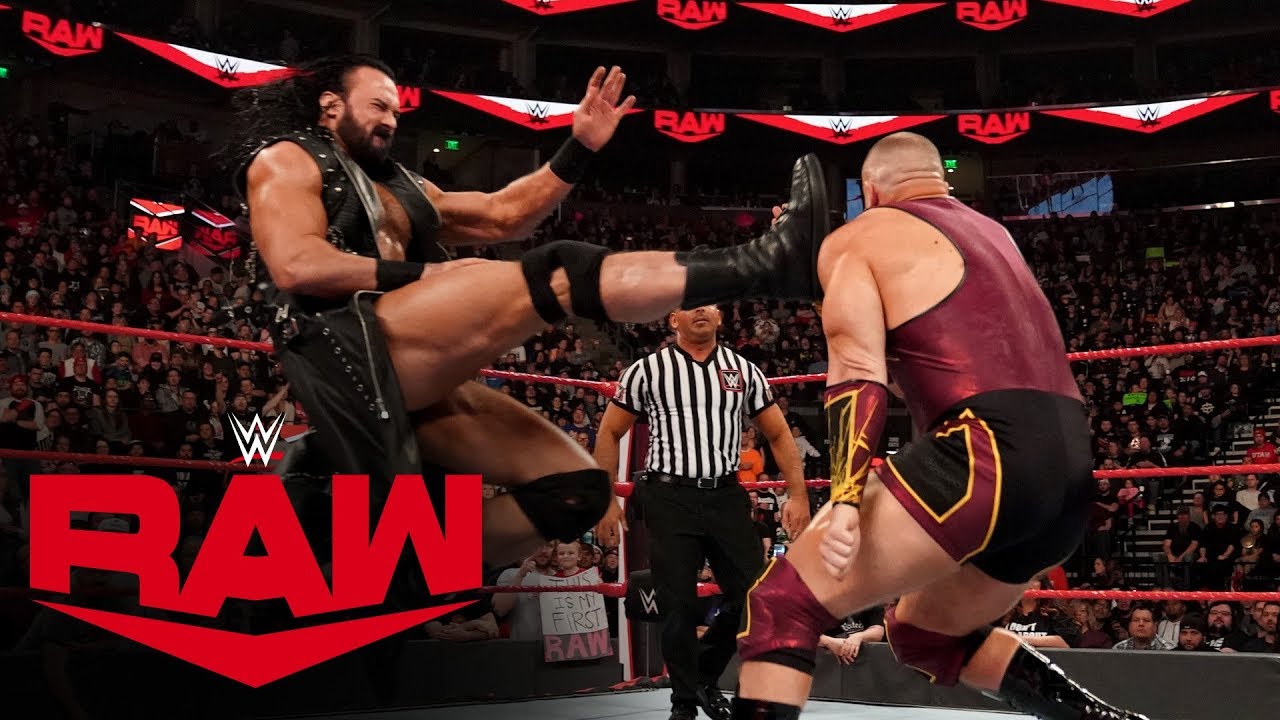 Drew McIntyre contre Mojo Rawley : Raw, 3 février 2020
