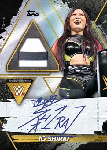 2021 Topps WWE Autographe de poubelle entièrement chargée