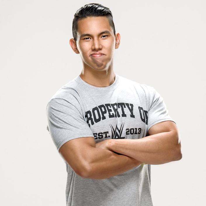 Le lutteur singapourien de la WWE Dante Chen. (PHOTO : WWE)
