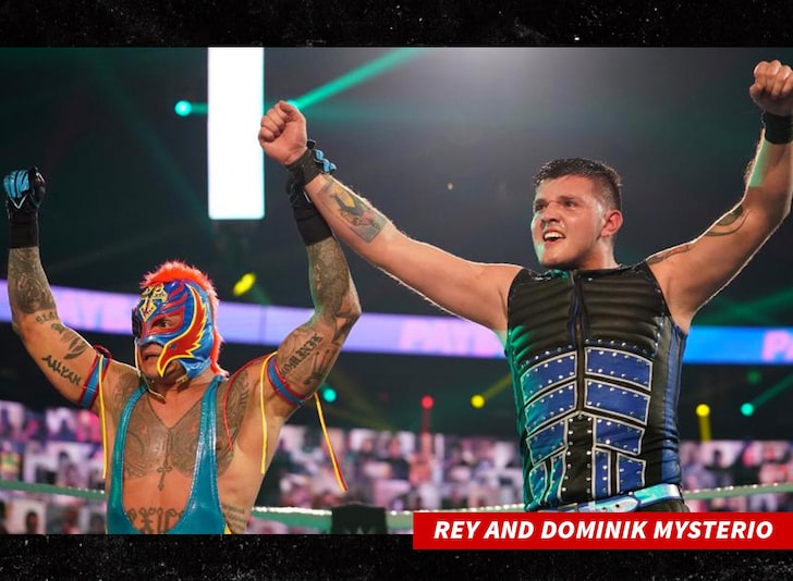 Rey Mysterio et Dominik Mysterio