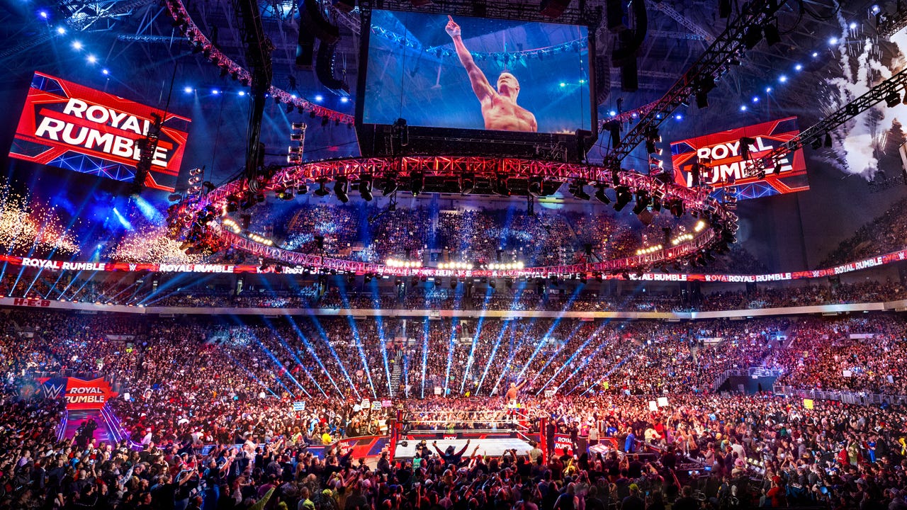 Programme Officiel WWE UK Tour – Londres 19/04/2024
