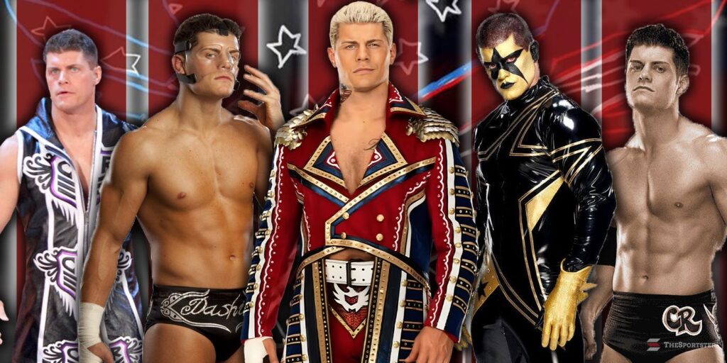 Le classement de toutes les tenues de Cody Rhodes dans sa carrière de ...