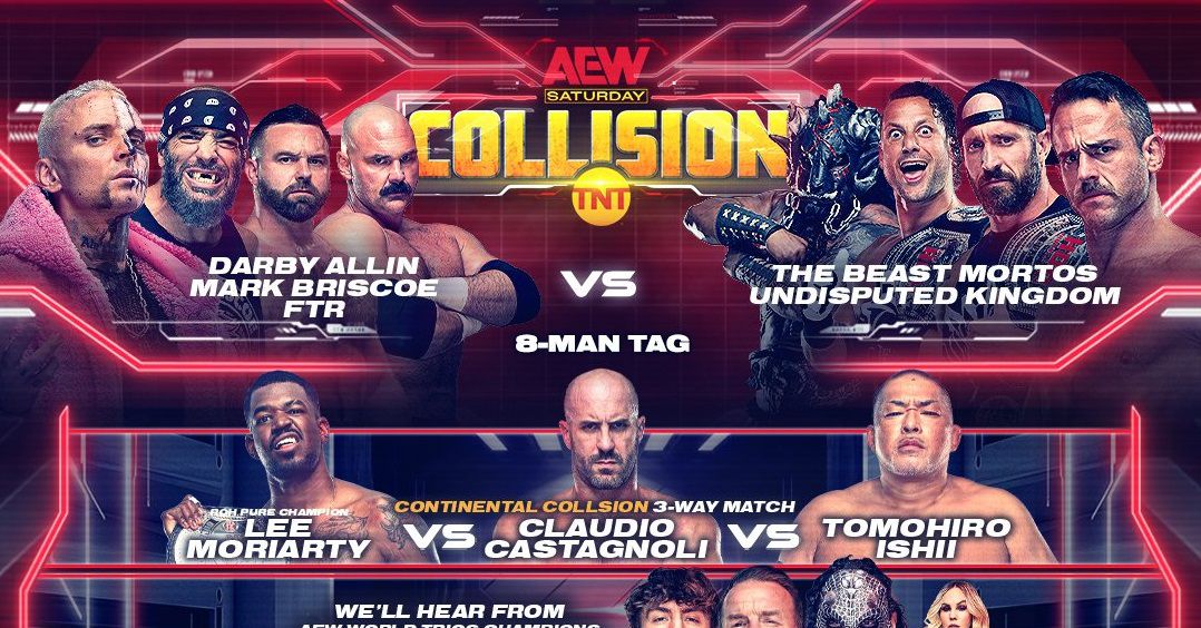 AEW Collision live results, open thread (Aug. 3, 2024): 8-man tag team match