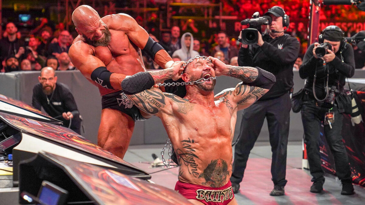Batista Triple H WWE