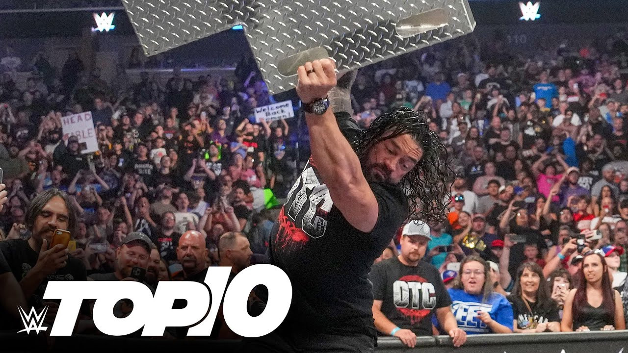 WWE Spotlights Roman Reigns' SmackDown Moments, WWE Handicap Match Playlist, More | Fight Size Update