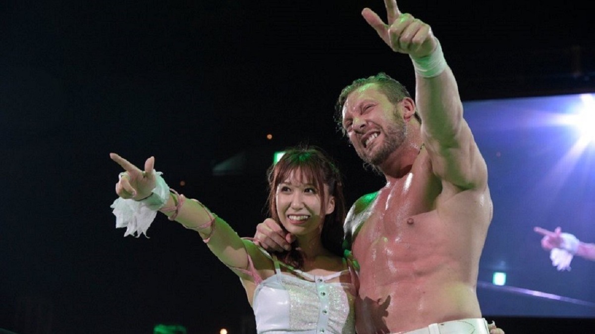 AEW Stars Kenny Omega and Riho
