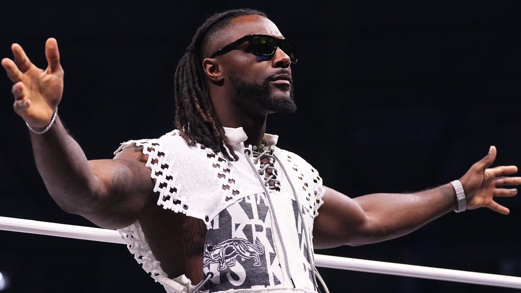 Swerve Strickland entrance AEW WrestleDream