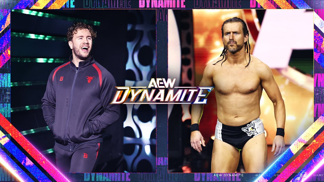 EXCLUSIF R actions De Will Ospreay Et Adam Cole Apr s AEW Dynamite 
