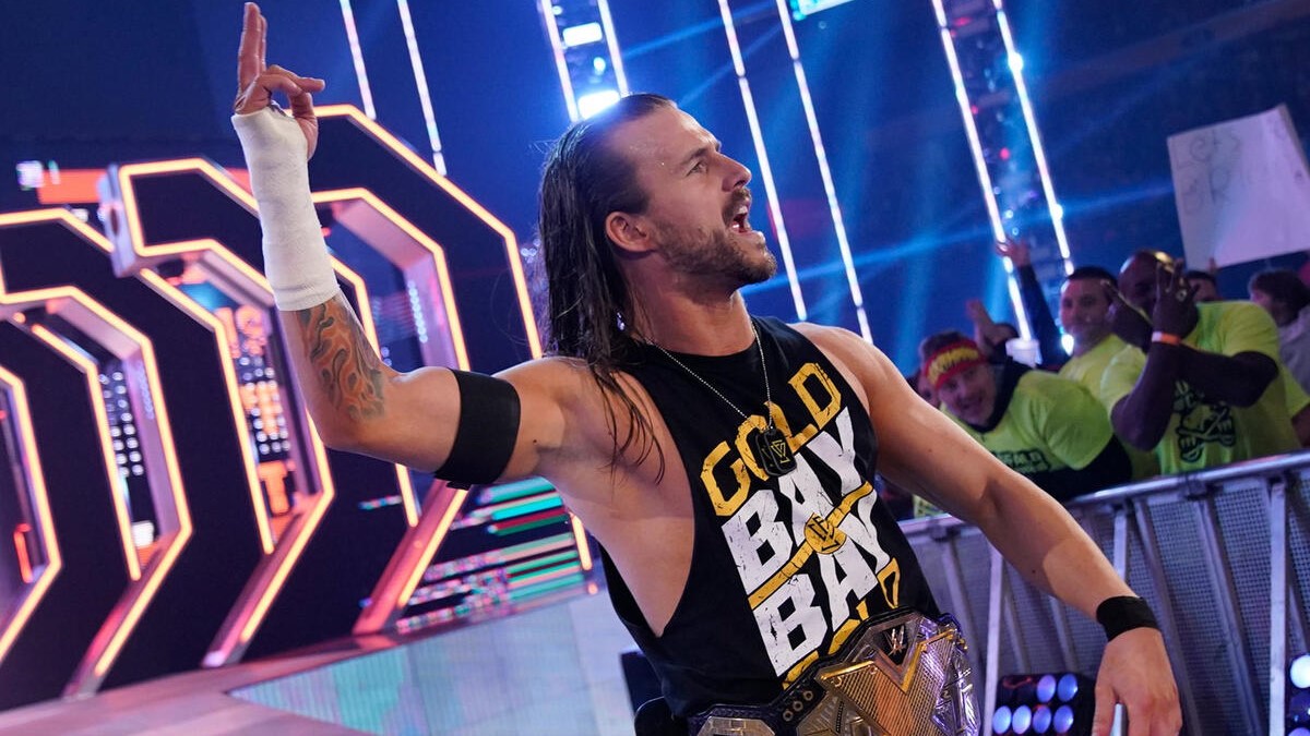 Adam Cole making WWE SmackDown entrance