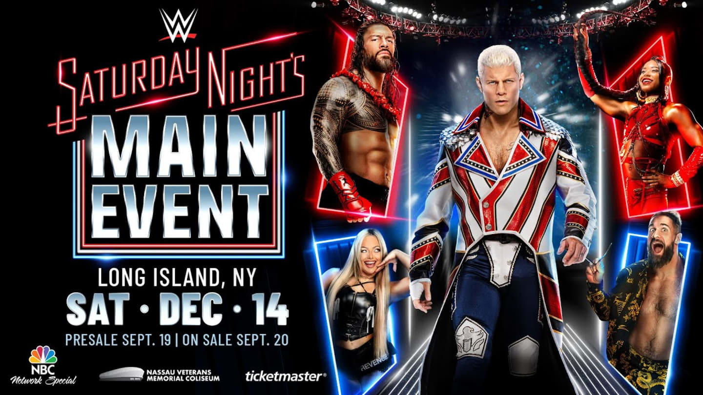 New Ticket Information Released For WWE "Saturday Night's Main Event"