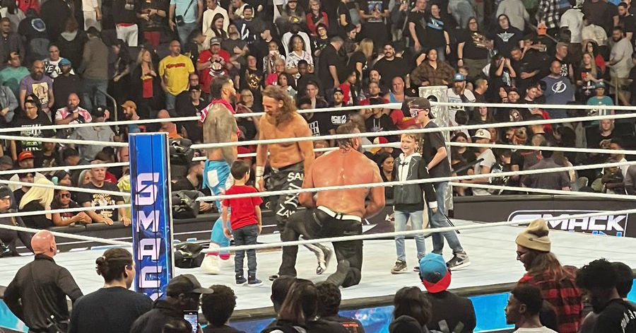 WWE stars share a special moment with Bray Wyatt & Brodie Lee’s sons