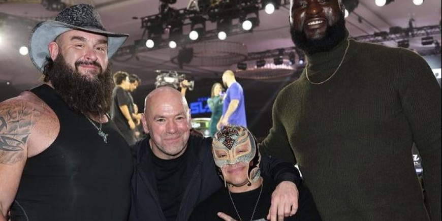 New NJPW x AEW Wrestle Dynasty Match Announced, WWE Superstars Attend Power Slap 10 Event (Photo)