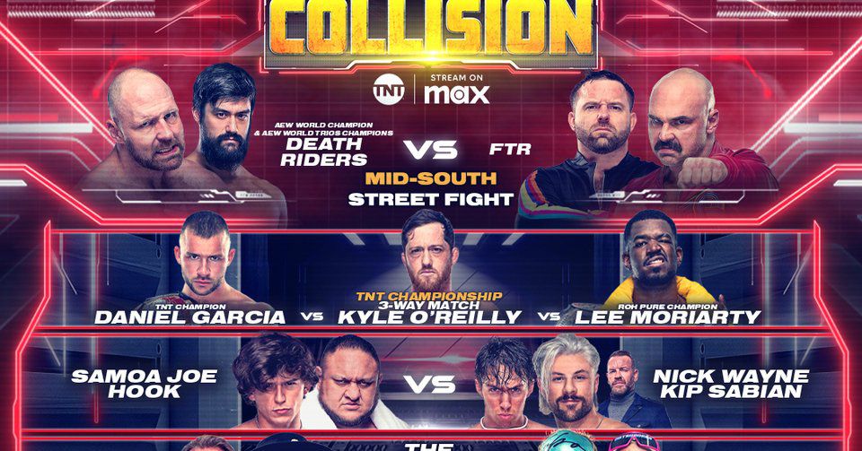 AEW Collision live results, open thread: Mox in Mid-South Street Fight
