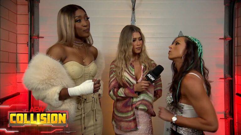 Julia Hart contre Queen Aminata II | AEW Collision [MATCH COMPLET ...