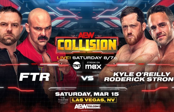 FTR and Undisputed Kingdom Set for AEW Collision Rematch in Las Vegas WNS Wrestling News - WWE and AEW News, Results, Spoilers, Rumors, WWE WrestleMania 41 News, Results