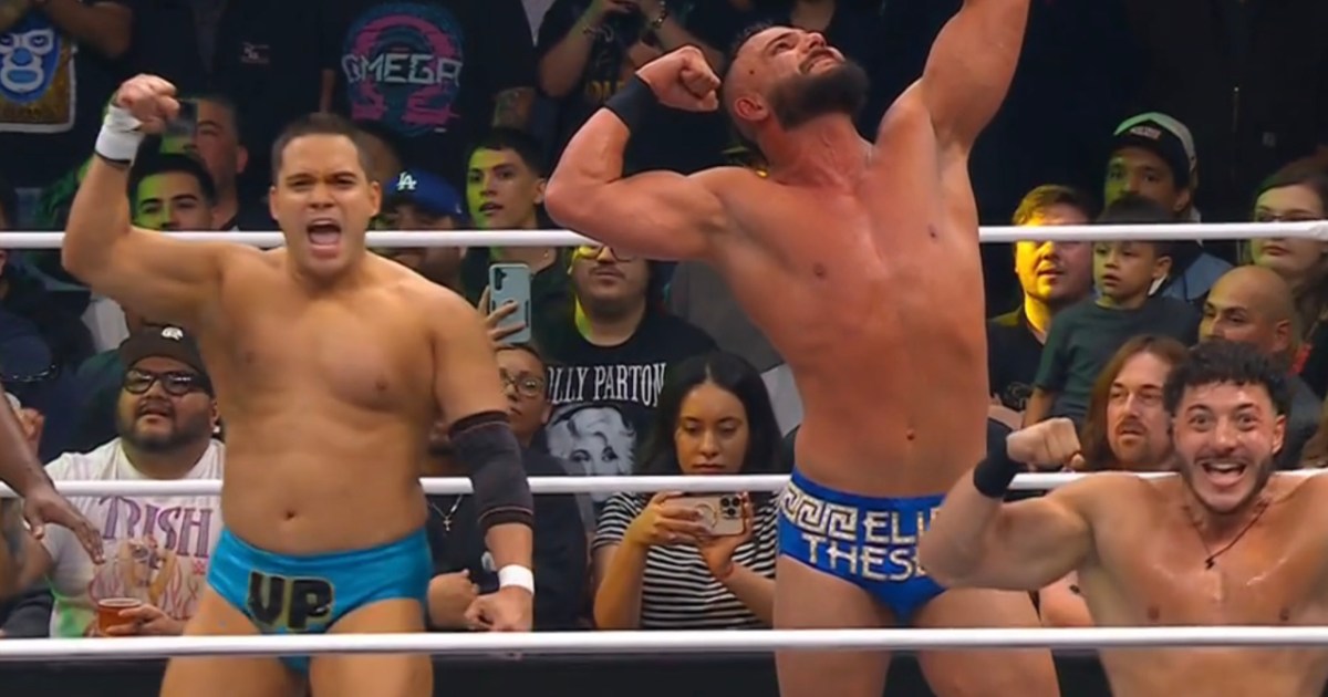 Vinny Pacifico Loses Part Of Tooth During AEW Dynamite Debut