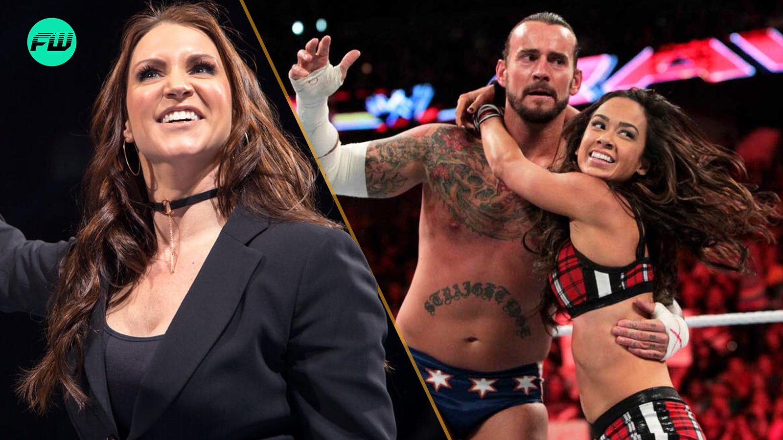 CM Punk's Wife AJ Lee Stephanie McMahon