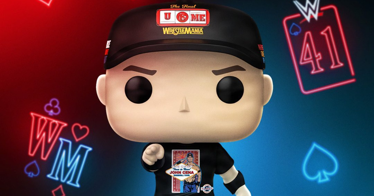 John Cena’s final WrestleMania celebrated with new WWE Funko Pop!