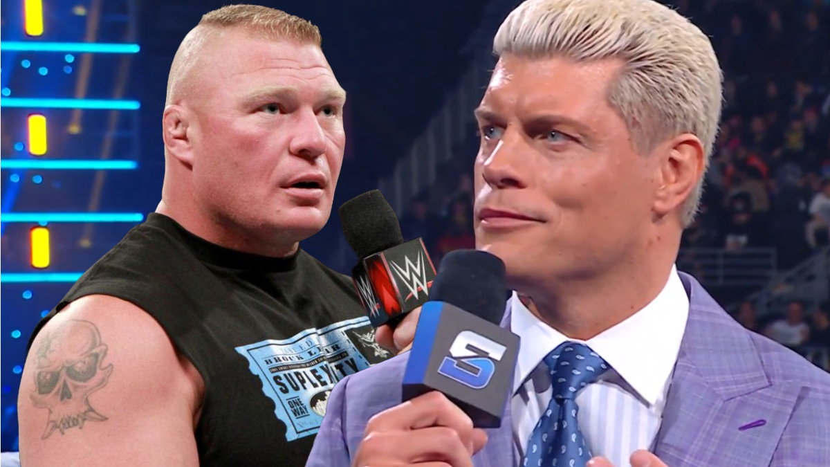Cody Rhodes References Brock Lesnar on WWE SmackDown