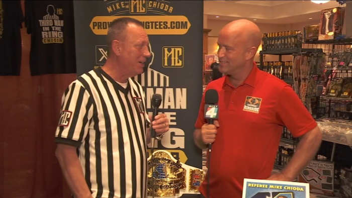 Mike Chioda, legendary WWE Referee