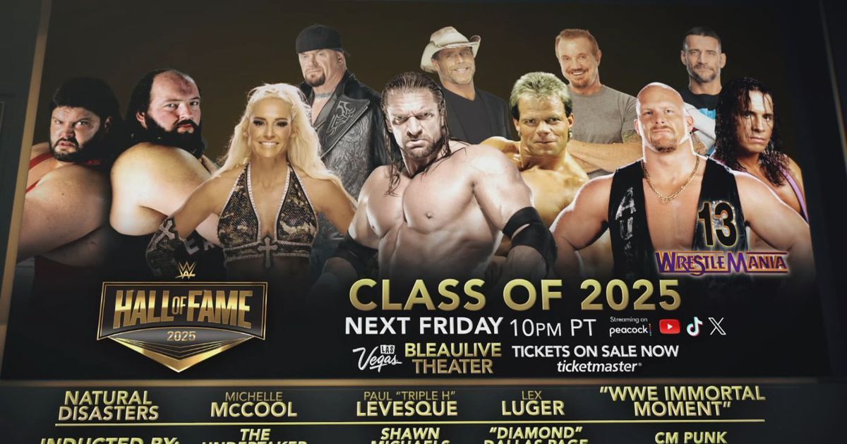 Sting is not inducting Lex Luger into the WWE Hall of Fame Class of 2025