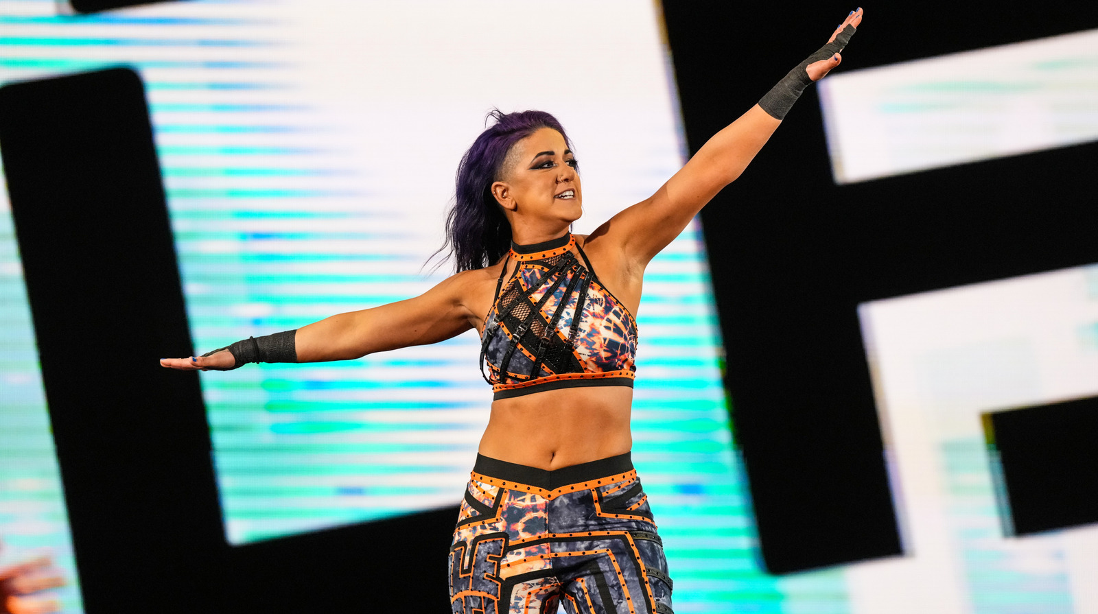 Absent AEW Star Shares Picture With WWE's Bayley During WrestleMania Week In Las Vegas