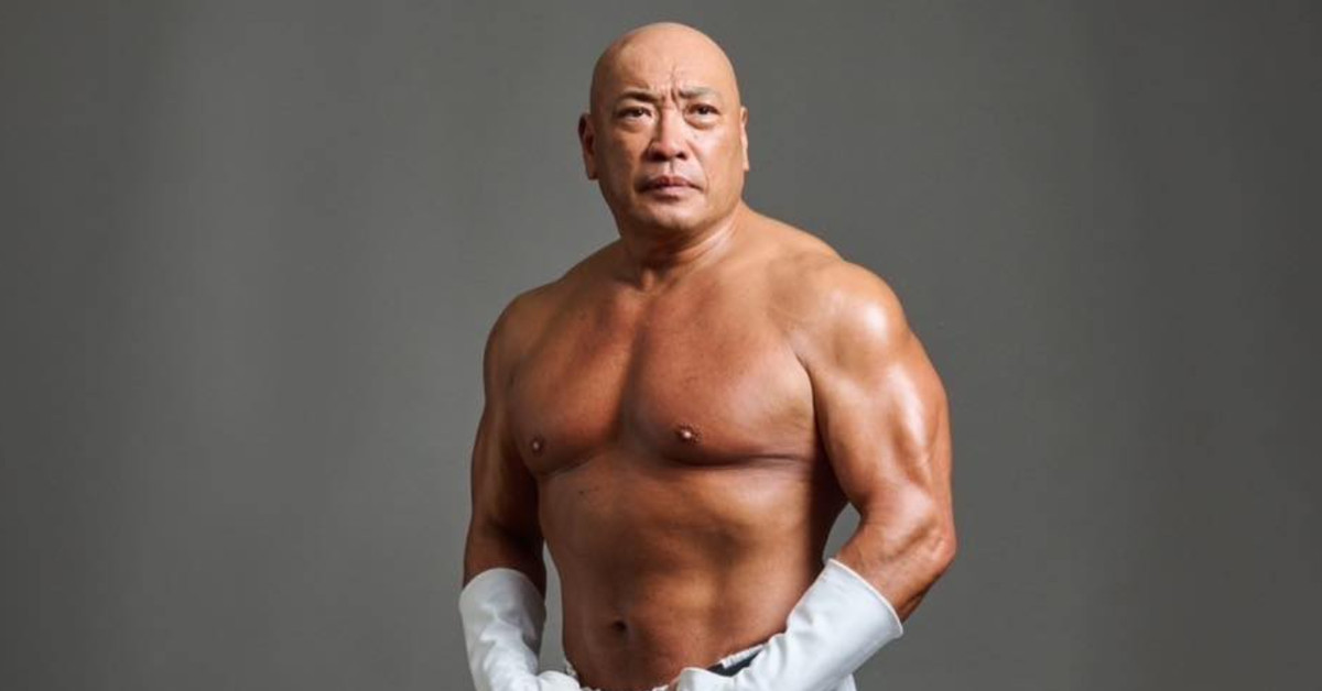 Former WWE star Hakushi still going strong, proving age is just a number