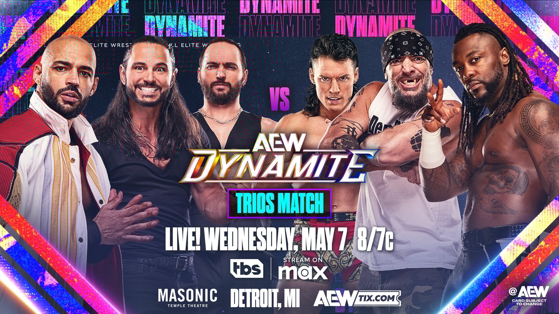AEW Dynamite Preview (5/7/25) - Swerve Strickland Faces Bucks