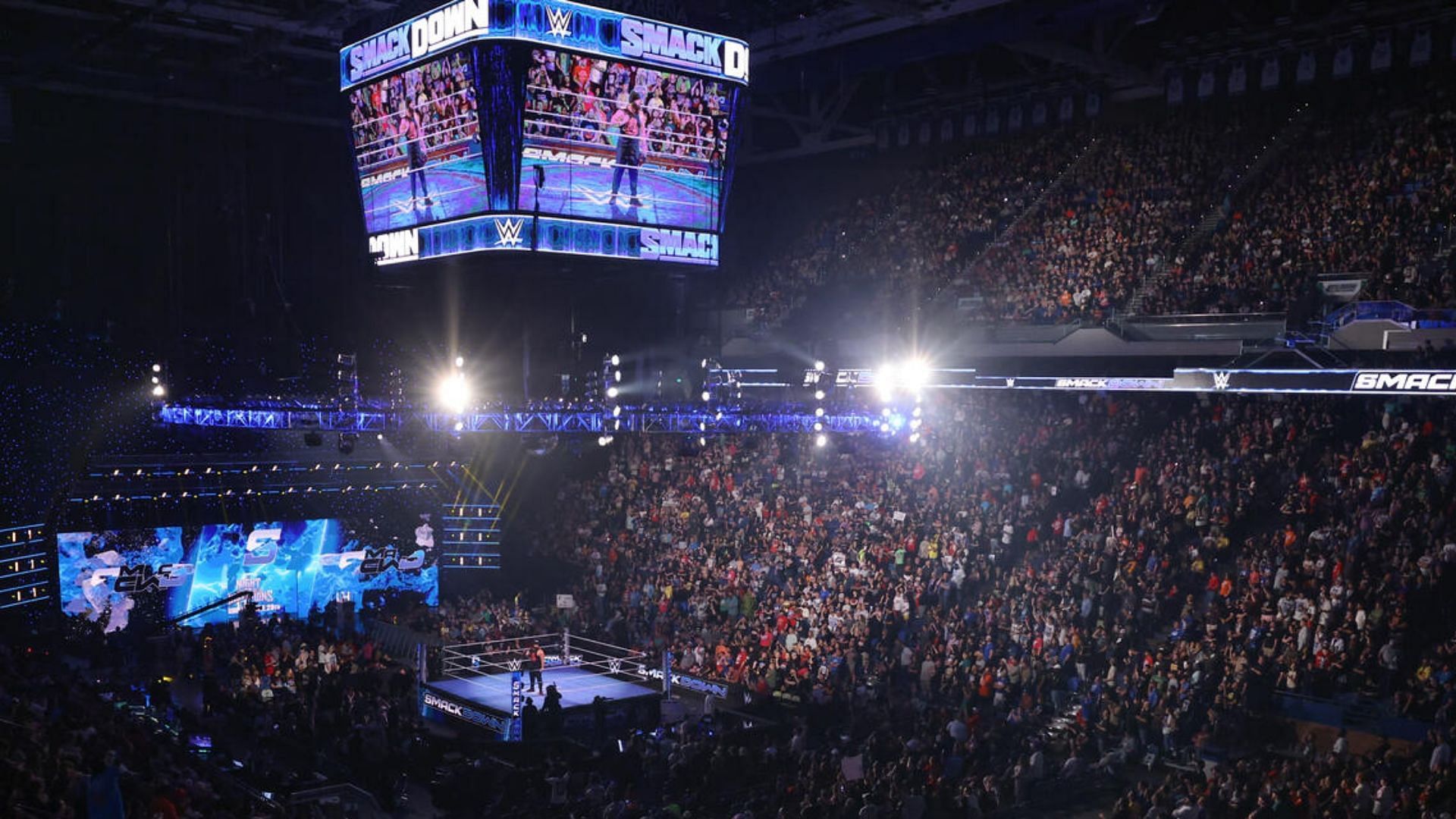 SmackDown aired live from Saudi Arabia today. [Image credit: WWE.com]