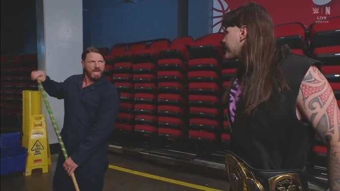 AJ Styles and Dominik Mysterio on the July 21 edition of WWE Raw
