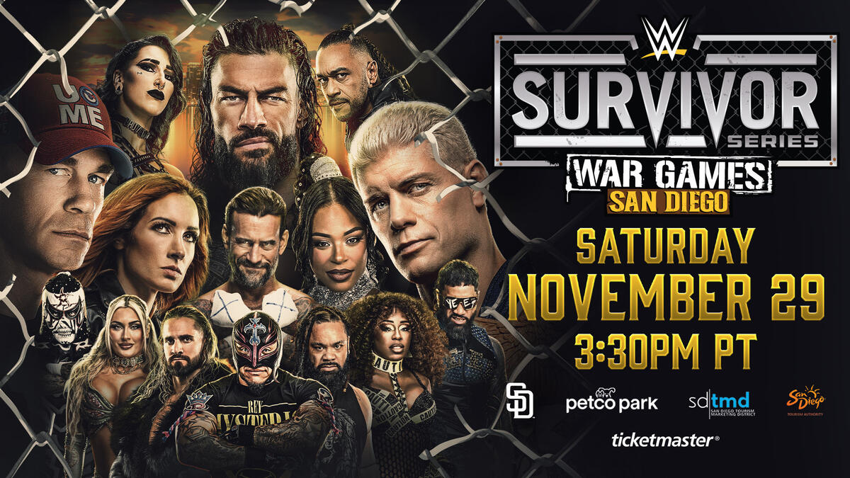 Survivor Series WarGames 2025 Announced for This November in San Diego, John Cena Appearance Set for 7/18 WWE SmackDown Show, Saraya on Hasn’t Had Any Conversations Yet with WWE for Potential Return – TPWW
