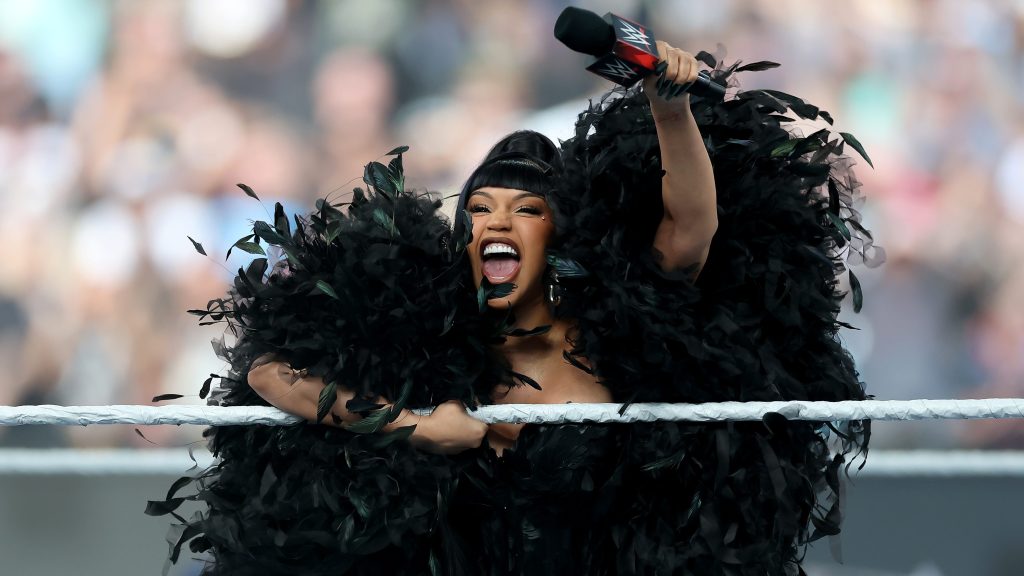Cardi B Hosts Star-Studded WWE SummerSlam 2025 In New Jersey