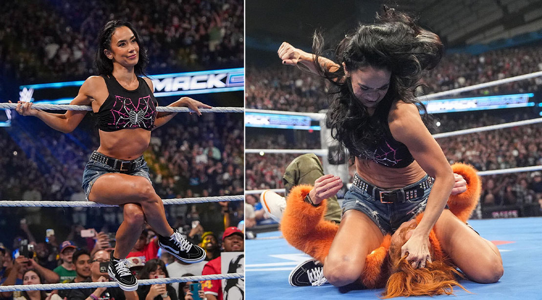 AJ Lee Mendez Shocks SmackDown with Epic Comeback and New Physique