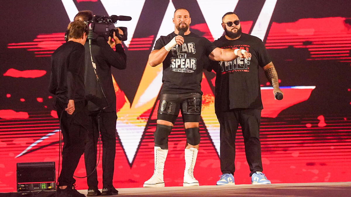 PARIS, FRANCE - SEPTEMBER 1: during Monday Night RAW at Paris Le Defense Arena on September 1, 2025 in Paris, France.  (Photo by WWE)