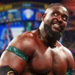 Brock Lesnar, who suffered a wardrobe malfunction during his return to WWE Friday Night SmackDown.