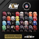 AEW announces partnership with NFL to release lucha masks for all 32 teams